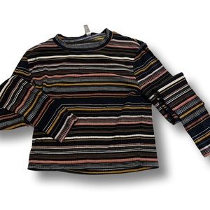 Cropped Stripped shirt